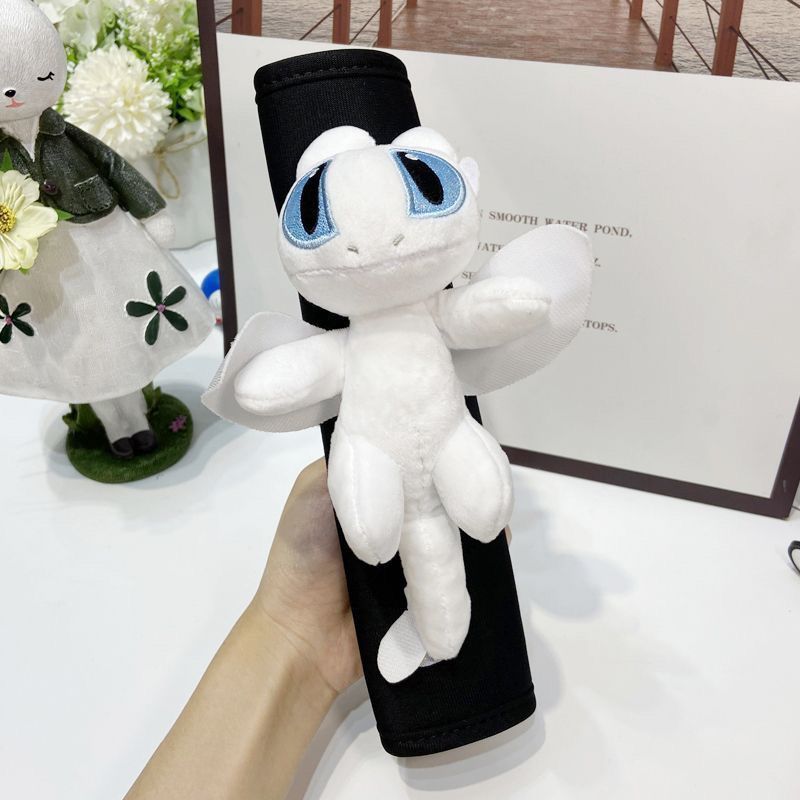 Car Seat Belt Shoulder Pads Cute Cartoon Couple Summer Car Interior Accessories Shoulder Strap Protective Cover