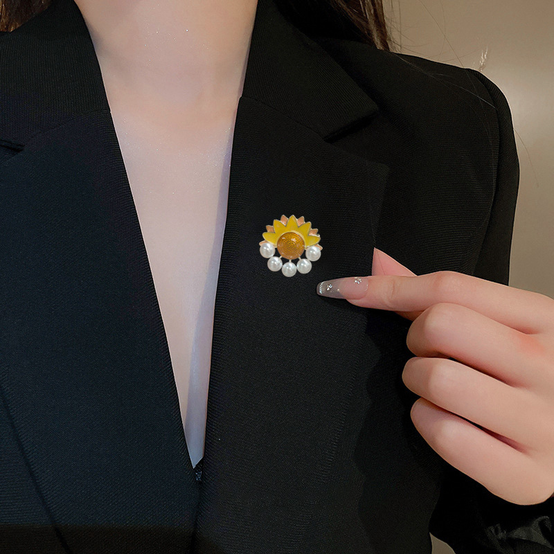 Elegante Ballett Mädchen Brosche Mit Strass Und Schleife Emaille_voghion.com