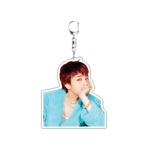 Acrylic Double-Layer School Bag Hook for BIGBANG G-Dragon Keychain, Official Merchandise, Wholesale Custom Promotion Gift