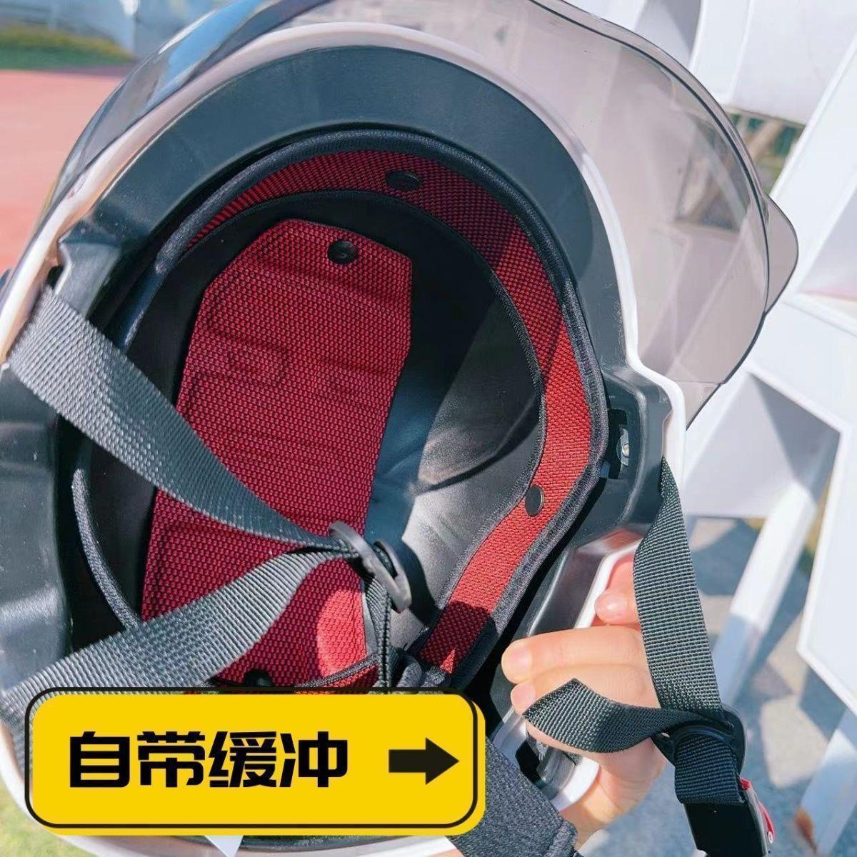 New Certification, New National Standard, Quirky Adult Electric Vehicle Motorcycle Summer All-Season Safety Helmet, Adjustable Size for Men and Women