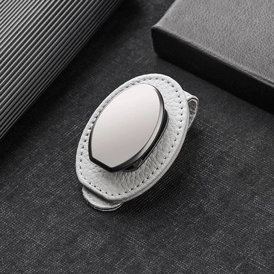 Car Glasses Clip/Bill Clip Visor Storage Clip, Multifunctional Car - grey