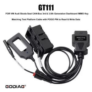 GODIAG GT111 is suitable for Volkswagen Audi CAN-Bus instrument key matching test platform wiring harness