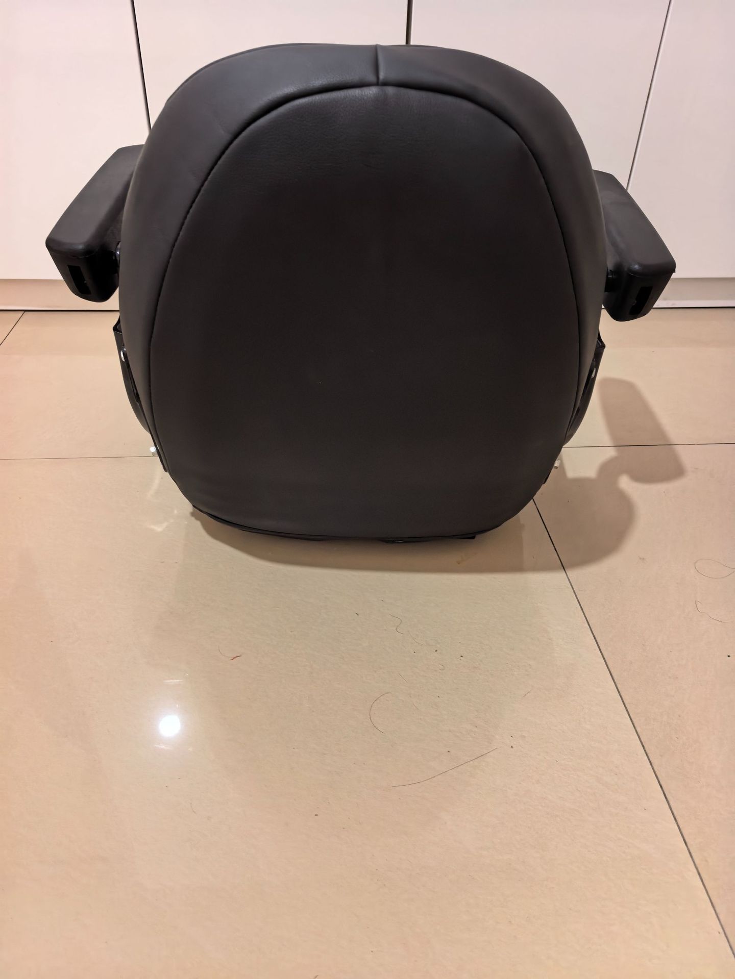 Lawn mower seat assembly is suitable for garden and agricultural machinery vehicles and is a universal type of seat