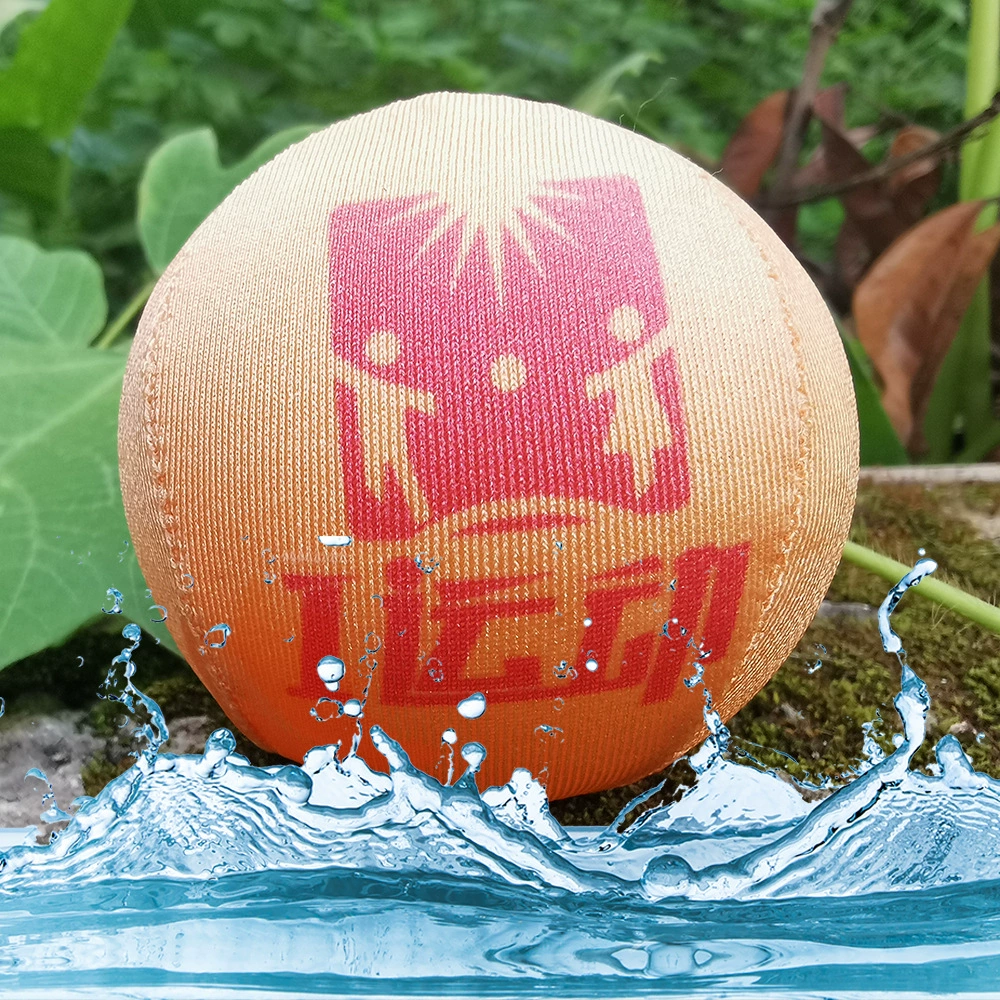 Источник Фабрика Прямая поставка TPR Мягкий пляжный игрушечный мяч ткань Пляжный водный игрушечный мяч спот оптом