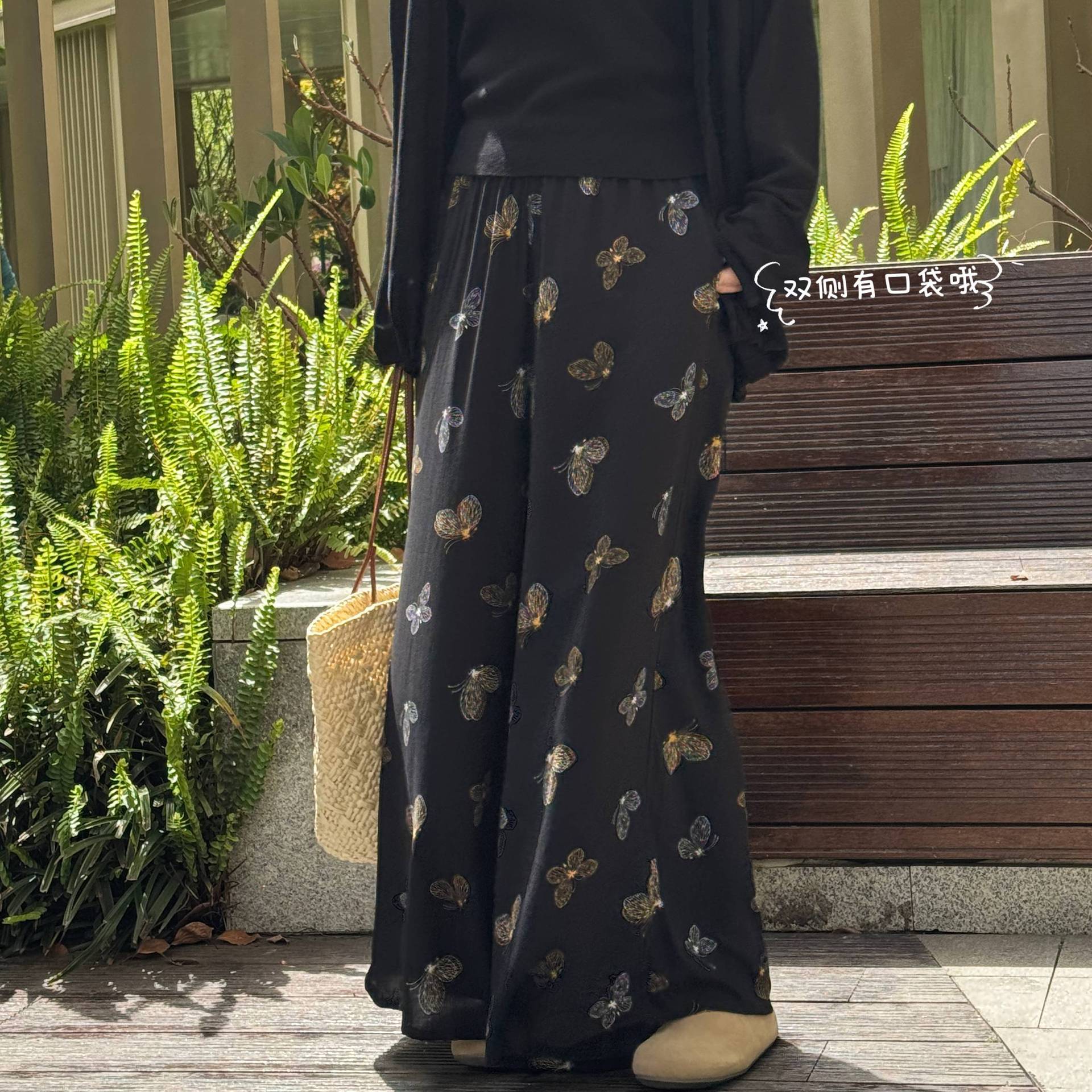 [Algodón] mujer verano 2024 cintura alta versátil retrógrada delgada una falda de busto