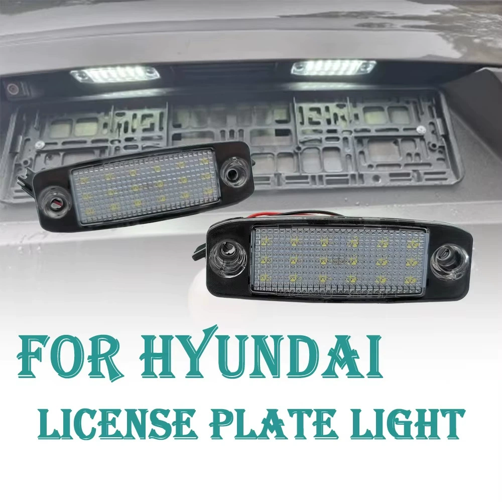 Подходит для Hyundai Sonata YF 2010 года выпуска, модель GF, 10 светодиодов, белый свет для номерного знака Kia.