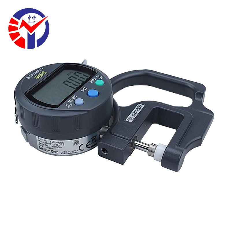 三丰547-301数显厚度表 测量精度高 日本Mitutoyo数显测厚规