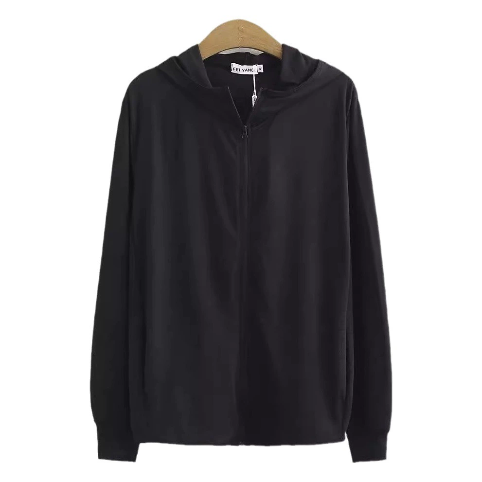 Женская летняя тонкая дышащая уличная Беговая куртка из ледяного шелка с длинными рукавами, устойчивая к ультрафиолетовому излучению, Мужская логотип для печати