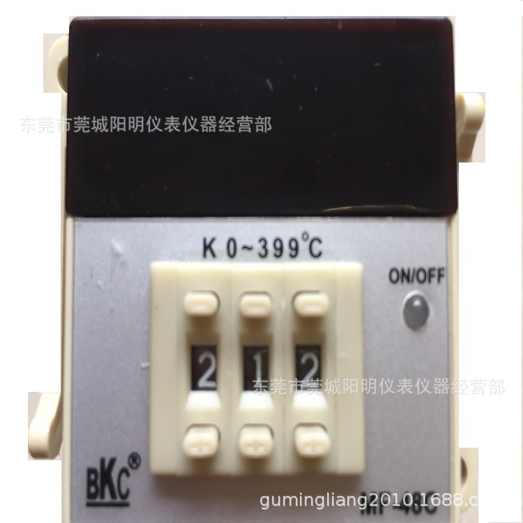 BKC温控表MF-48C（399°）拨码数显表48*48尺寸