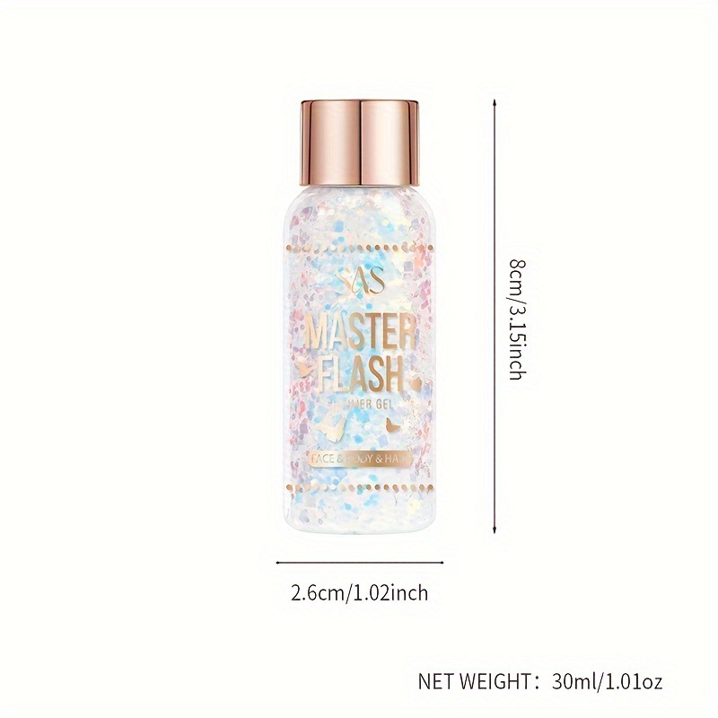 USHAS transfronterizo venta al por mayor sequinilla brillante brillante sombra de ojos de color brillante cuerpo SAC057