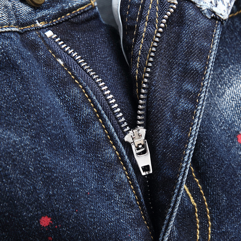 Pantaloncini jeans uomo distressed taglio dritto casual vintage_voghion.com