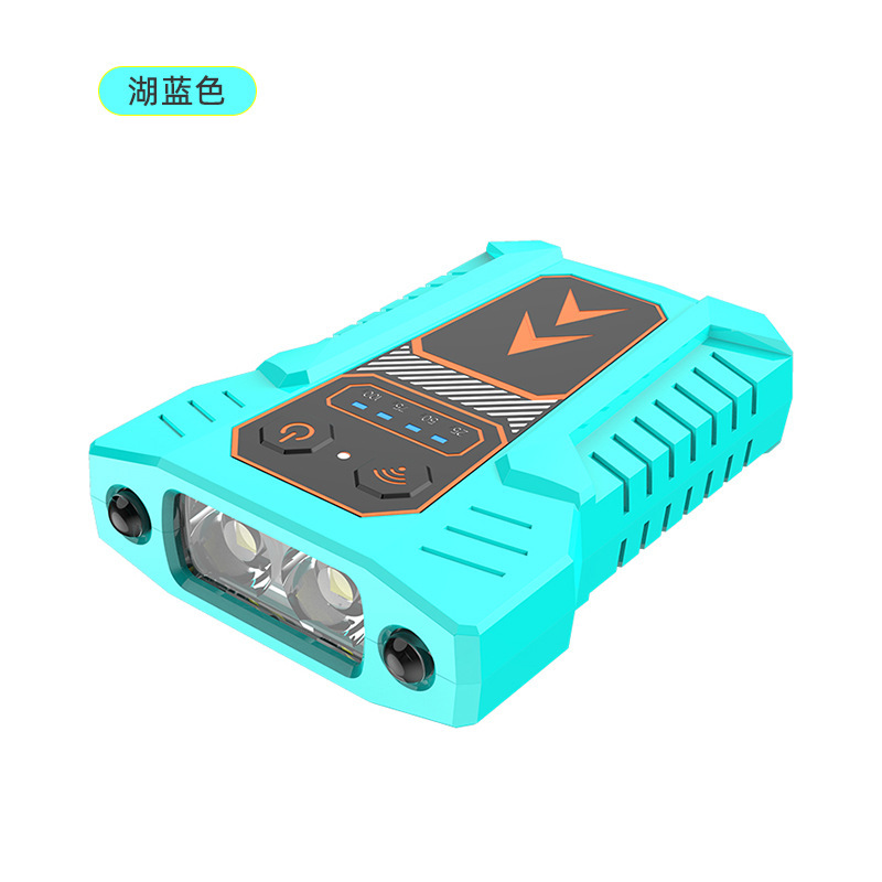 Nuevo sombrero de inducción inteligente clip de luz pesca especial noche Luz de pesca sombrero de ala luz ultra-luz cabeza-montado impermeable inducción faro