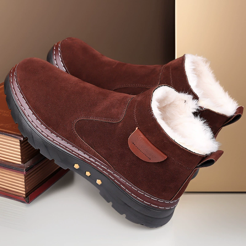 Комнатные? Нет. Actually translate: "Winter non‑slip fleece shoes X518, warm faux‑fur lining, sizes 38–46" -> "Зимние нескользящие обувь из флиса X518, теплая искусственная меховая подкладка, размеры 38–46". But keep product type: footwear: