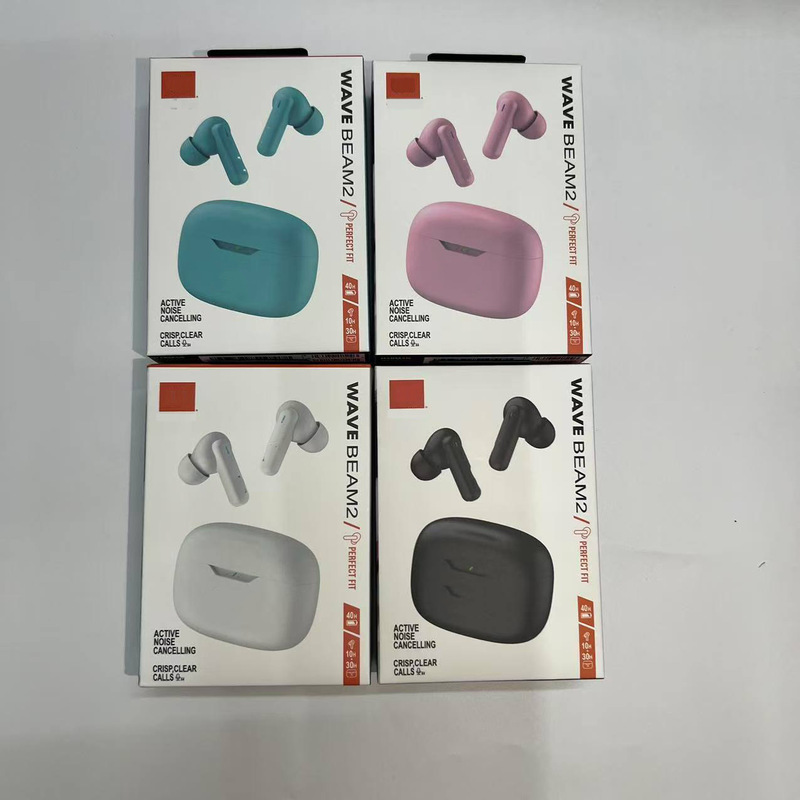 国境を越えた新型wave beam2tws真無線bluetoothイヤホン小晶豆運動重低音入耳式イヤホン|undefined