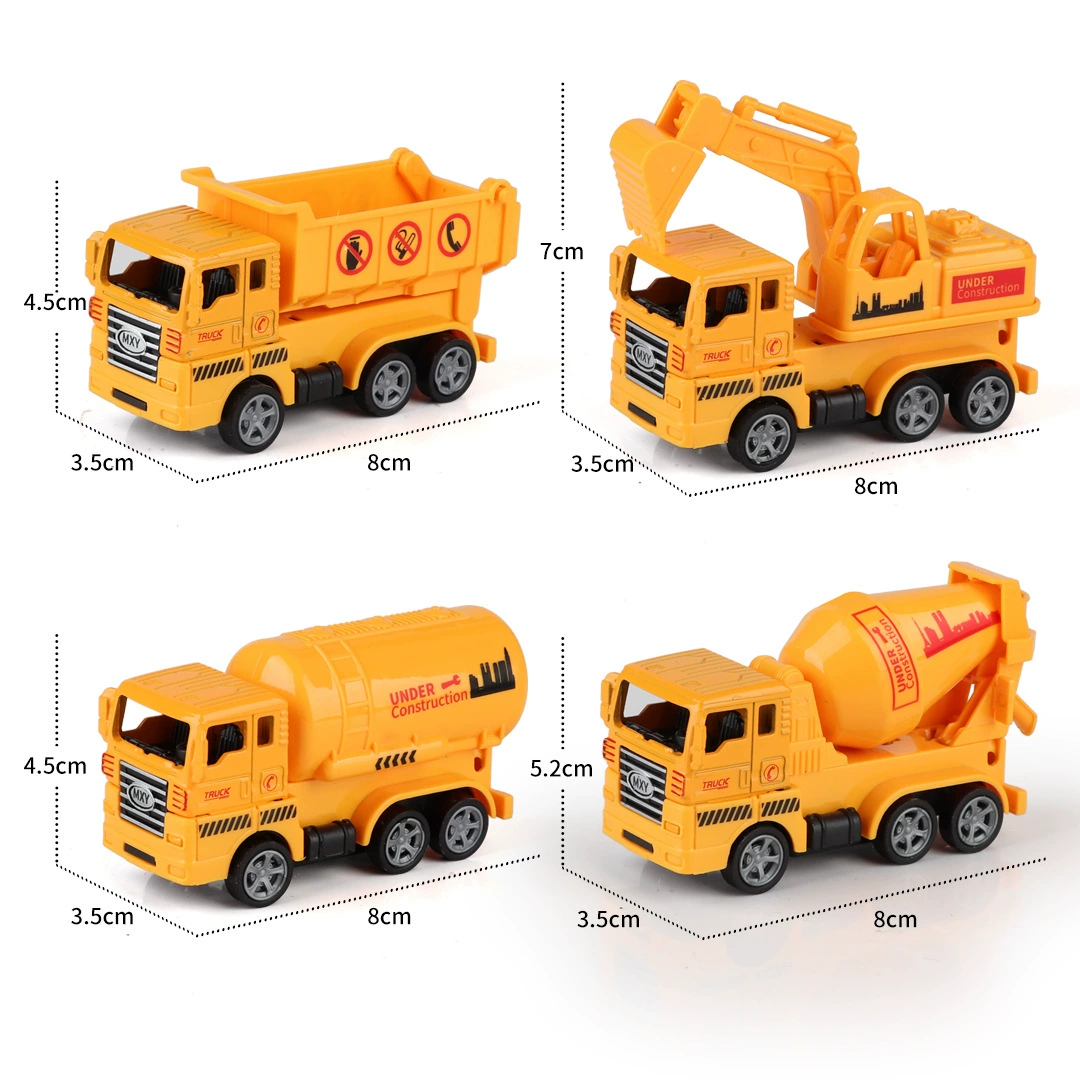 ( торговля), маленькая реалистичная toy car, сплав автомобиль, экскаватор, модель автомобиля, пожарная машина