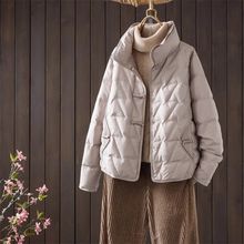 中年冬装羽绒棉服妈妈装时尚秋冬季新款新中式国风棉服潮