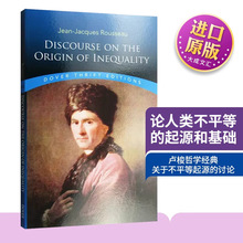 卢梭:论人类不平等的起源和基础英文原版哲学经典书籍Discourse o