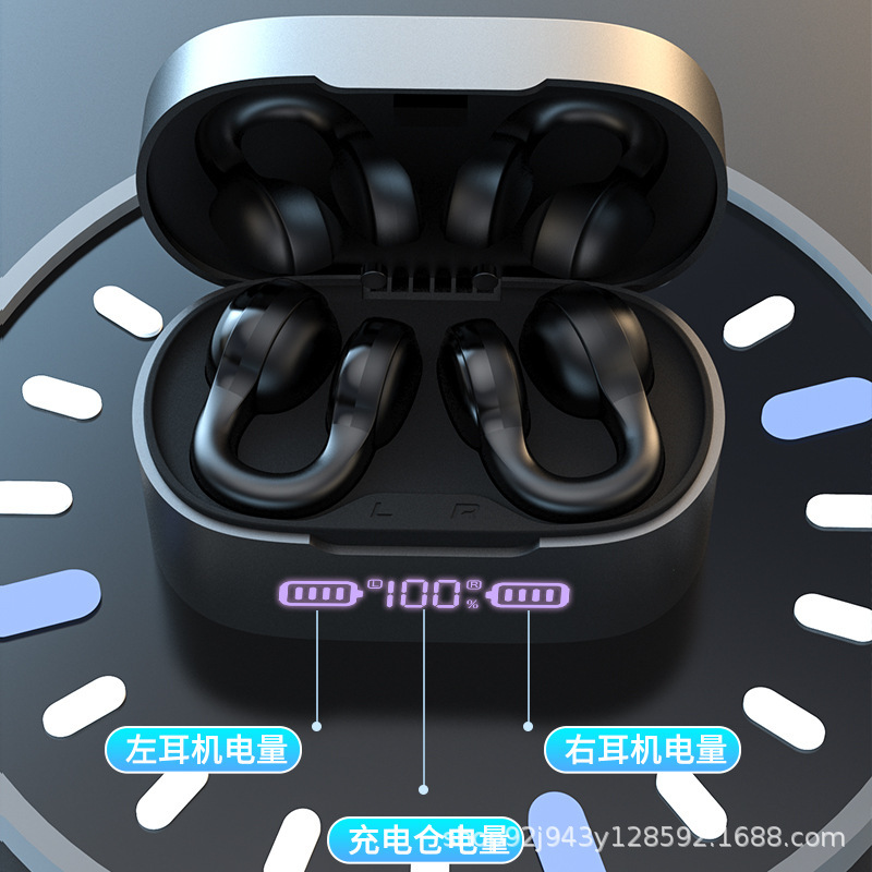 Nuevo modelo transfronterizo x56 privado TWS auriculares inalámbricos Bluetooth conducción ósea deportiva reducción de ruido tipo pinza de auriculares explosión de comercio electrónico