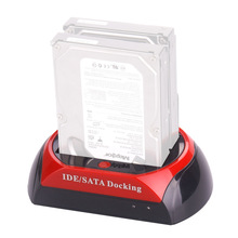 575D USB2.0 IDE/SATA ALL IN 1 HDD DOCKING Station 3A POWER