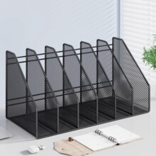 文件收纳架桌面信息架文件袋整理栏多层图书分类书架办公用品收藏