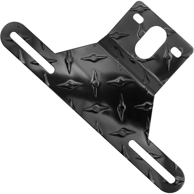 American Black Aluminum License Plate Holders Amazon Hot Selling Aluminum Trailer Lamp License Plate Holders (Other Car Modifications)