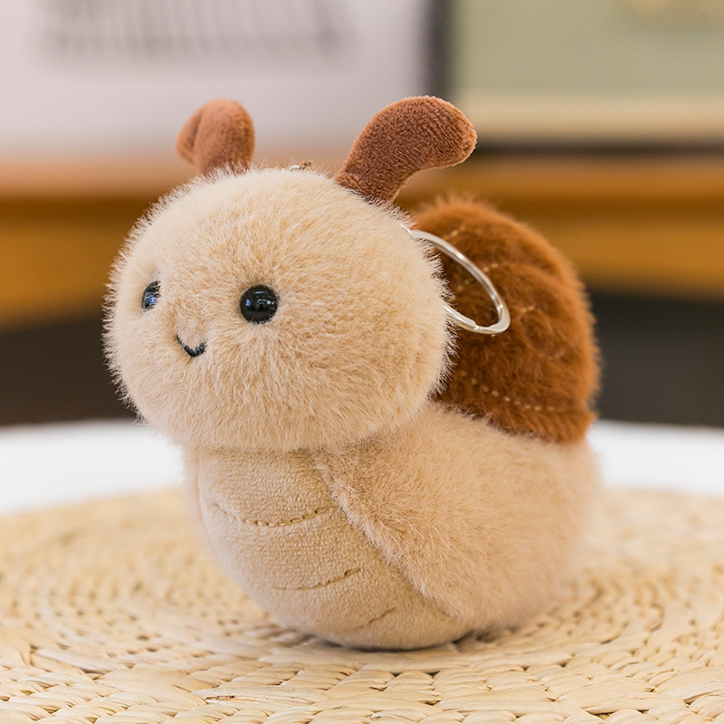 クリエイティブな新しい昆虫シリーズぬいぐるみ人形かわいいクモ蜂人形毛虫キーホルダーペンダント|undefined