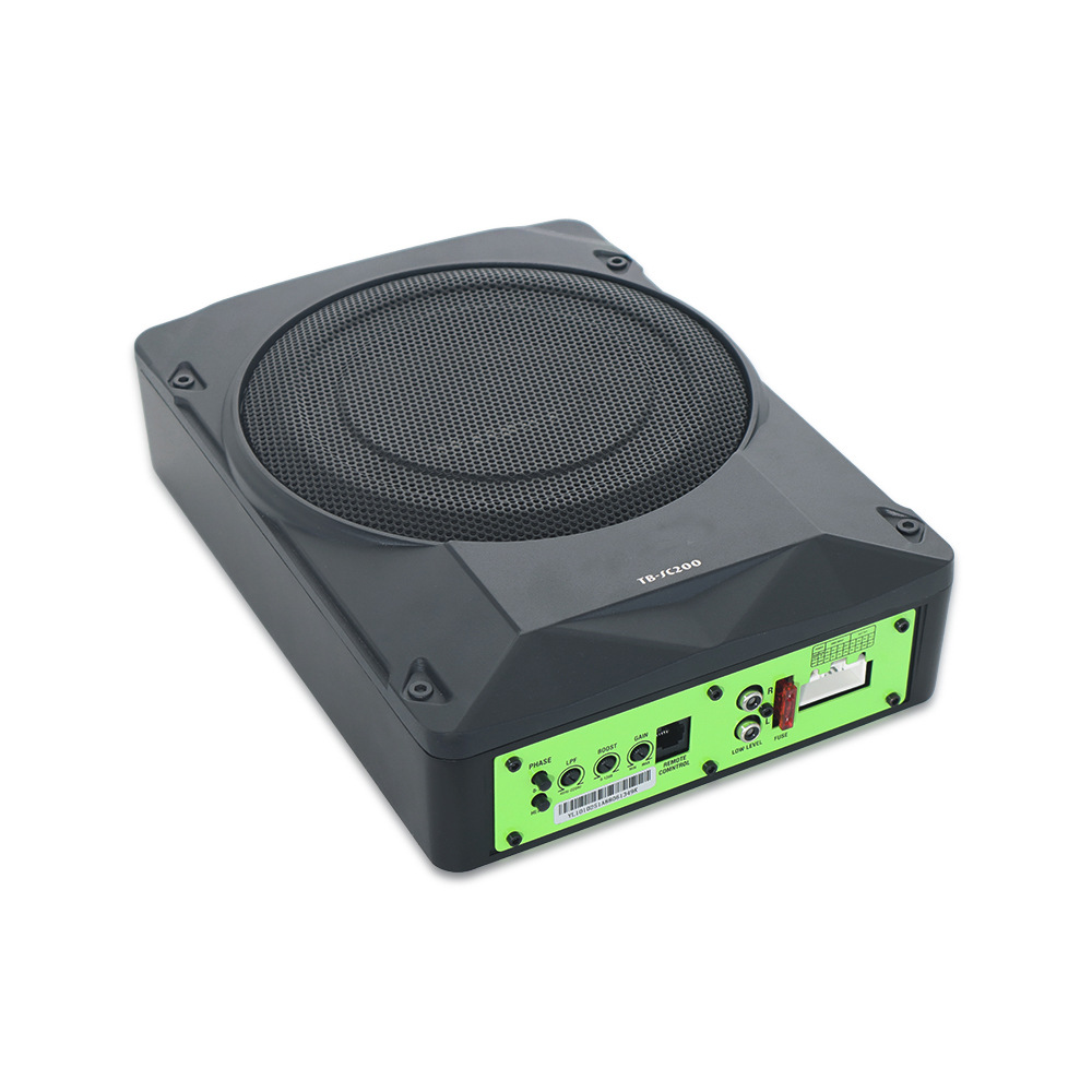 Car Subwoofer All-In-One Unit, Lossless Modified Audio Amplifier, High-Fidelity Car Audio Processor, Active Subwoofer