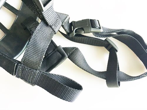 Sanlian chain anti-biting dog muzzle soft rubber ERP material