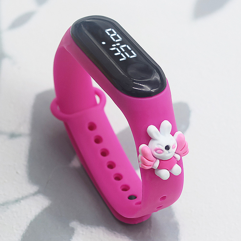 Nuevo reloj de muñeca de dibujos animados M3LED creativo tabla de regalo para niños estudiantes natación reloj impermeable sólo para ver el tiempo