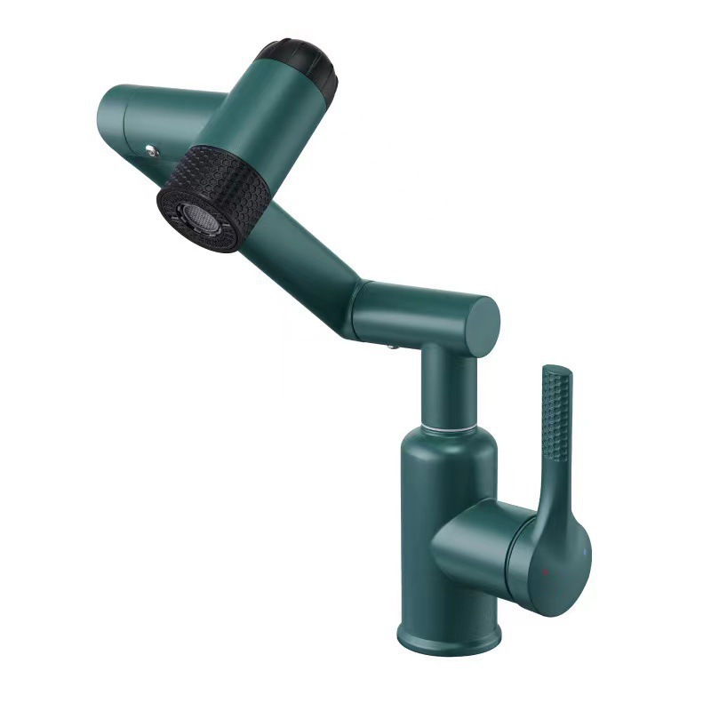 Nuevo gato multifuncional de cuatro modos de salida de agua fría y caliente lavabo lavabo lavabo gabinete de baño grifo doméstico