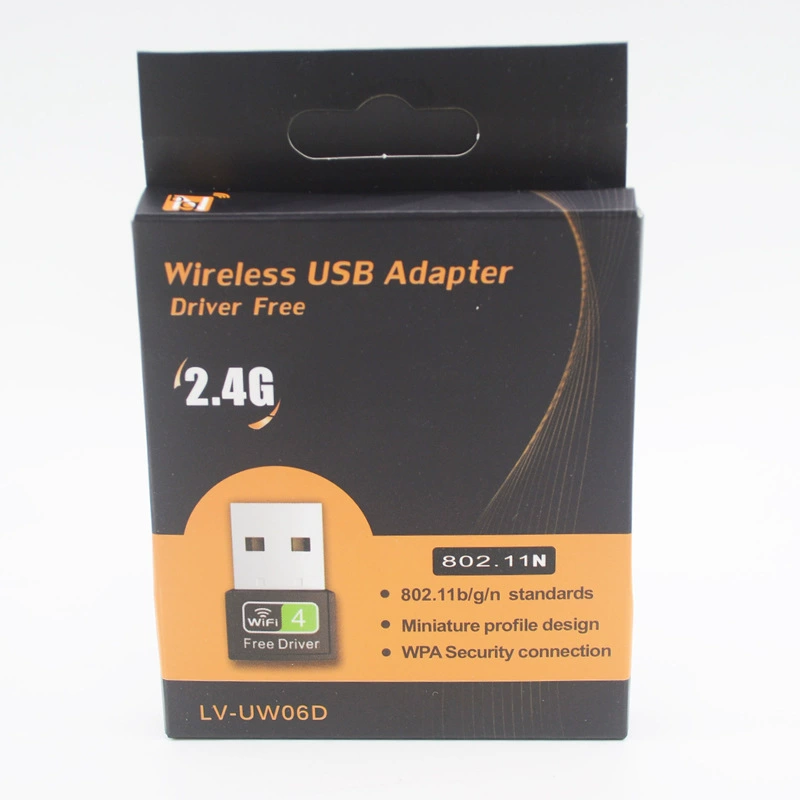 150Mbps mini wireless small network card free drive computer external USB wifi wireless receiver new