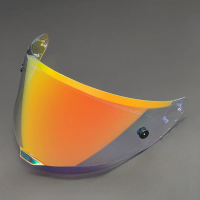 Dəbilqə (Kaska) aksesuarları R90Gp Electroplated Lens - r50s-aurora-red