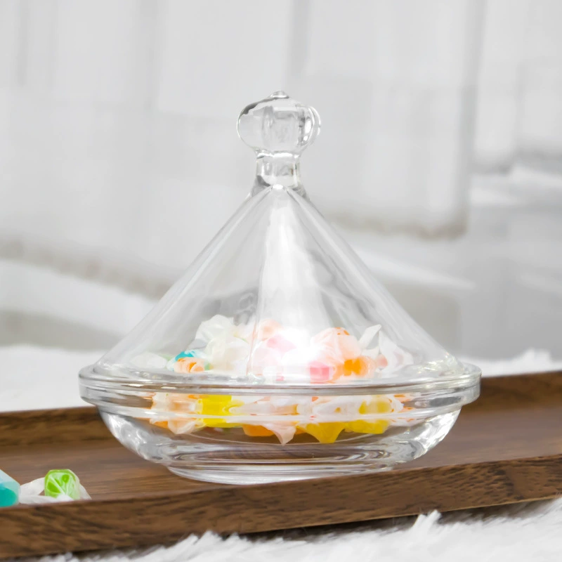 Современная простая прозрачная стеклянная банка для хранения, коммерческая тарелка для демонстрации тортов, декор для дома, ресторана, свадьбы