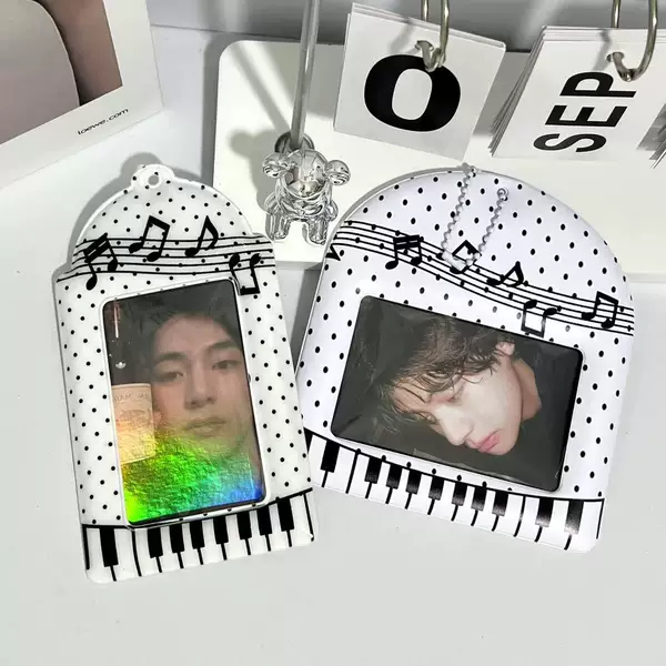 Wings Note Love Bean Card Set Three-inch Pedonic Display Pendant Star-chasing Small Card Storage Card Set Protective Cover