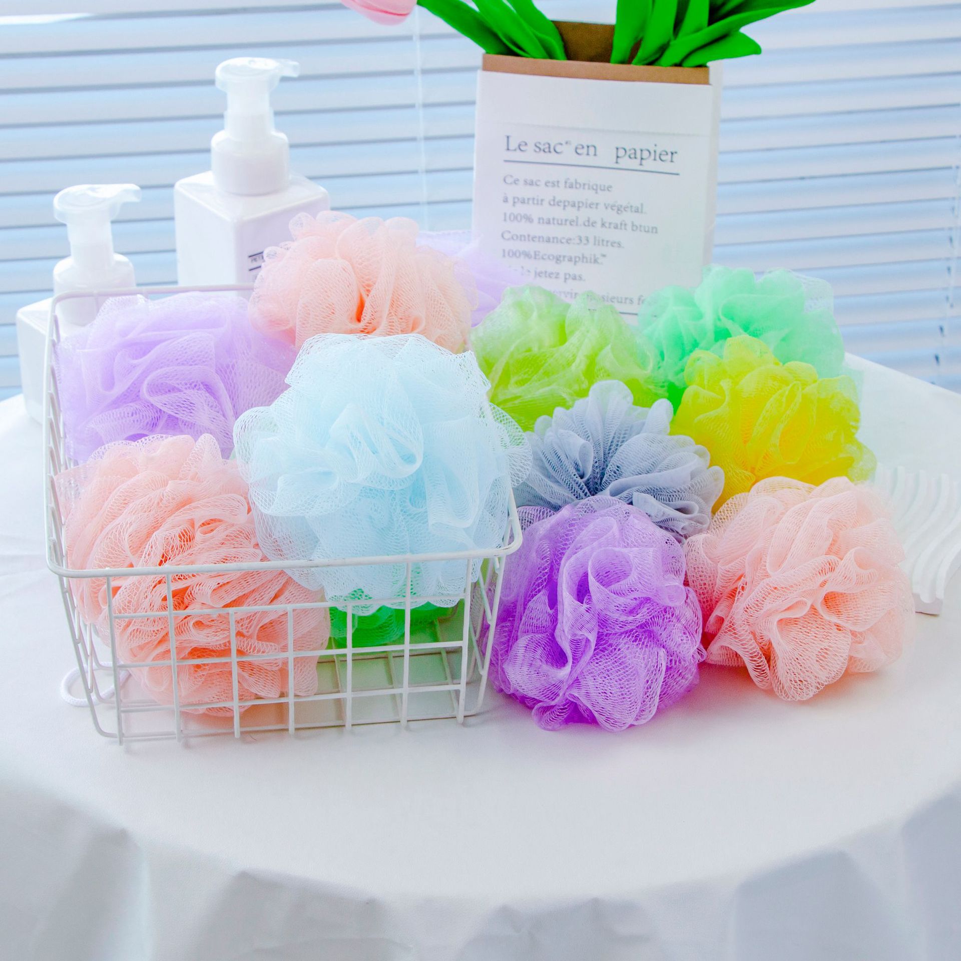 20g 30g 40g Children's Small Bath Balls Cute Colorful Bath Bubbles Shower Gift Festival Shower