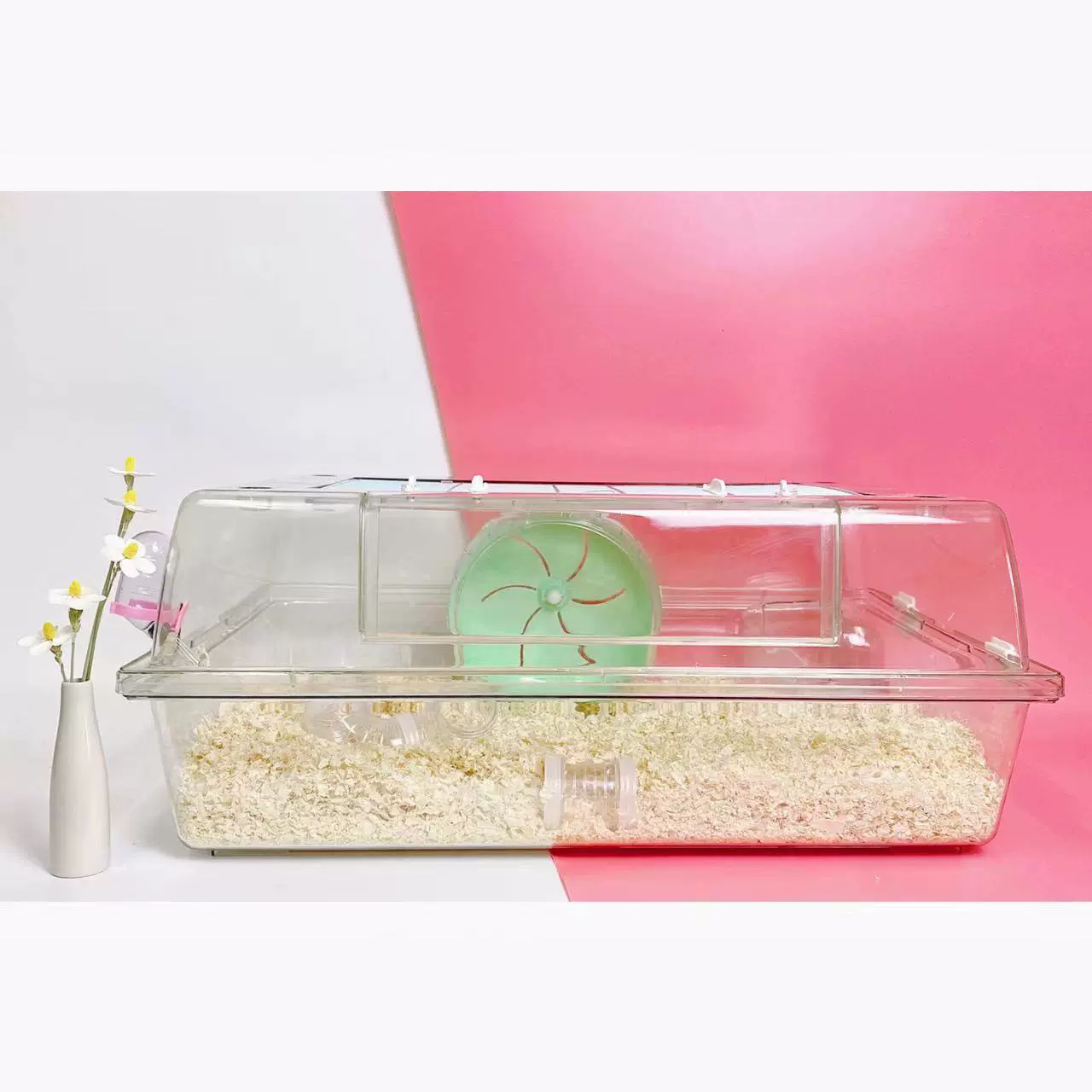 Фабрика оптом бурский хомяк клетка Золотой медведь клетка DIY Прозрачный большой озеленение раздел клетка чистый дилер