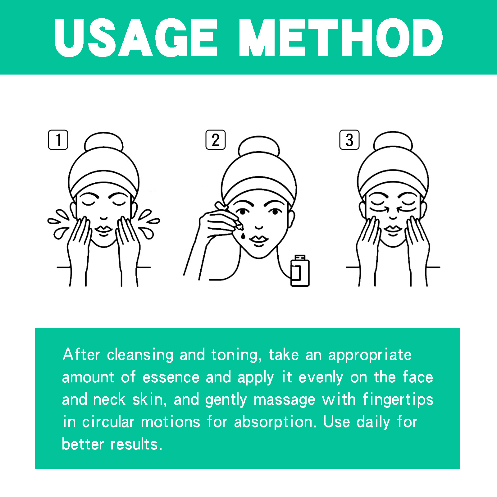 Jayswing Caviar Firming Essence Gesiichtslifting fir fein Linnen ronderëm d'Aen opzehellen, Falten ze bekämpfen an Anti-Aging ze vermeiden_voghion.com