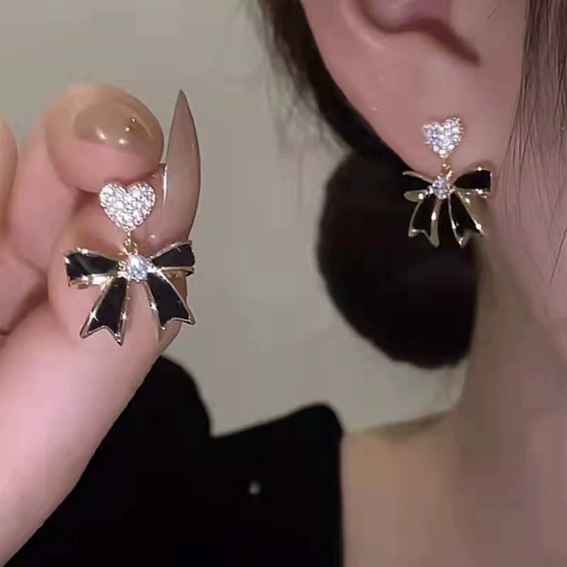 Ассиметричные серьги с кисточками, шпилька из 925-й серебра, корейский минималистичный стиль