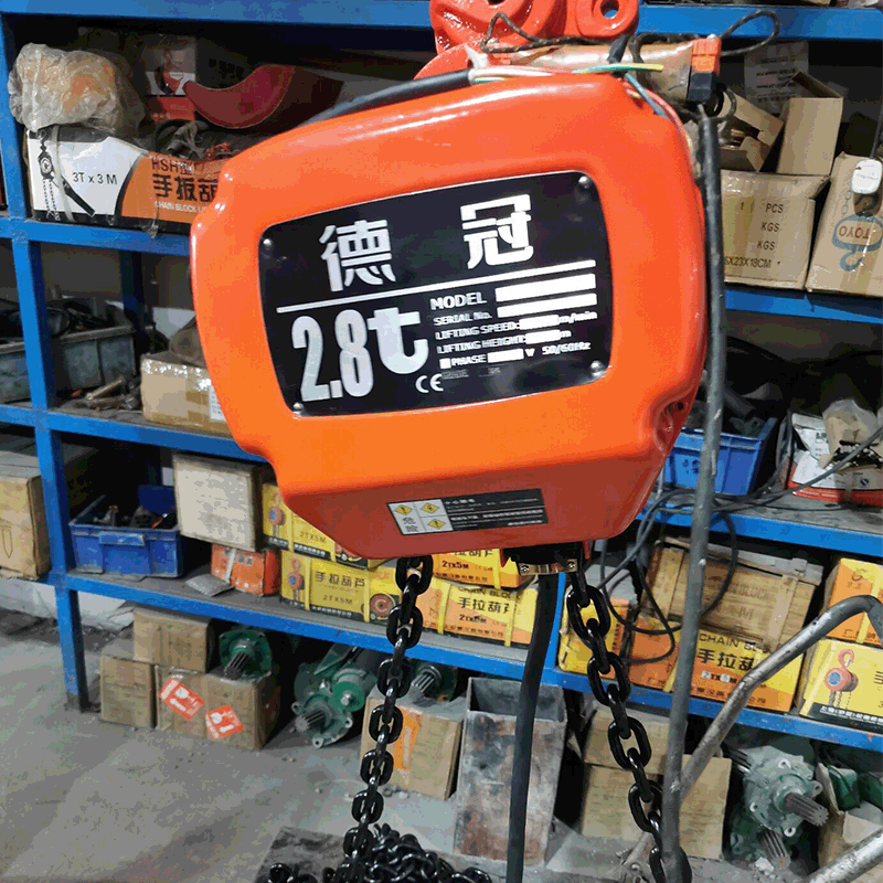 大量供应 起重提升机 环链电动葫芦380v2.8吨工业小吊机起重葫芦