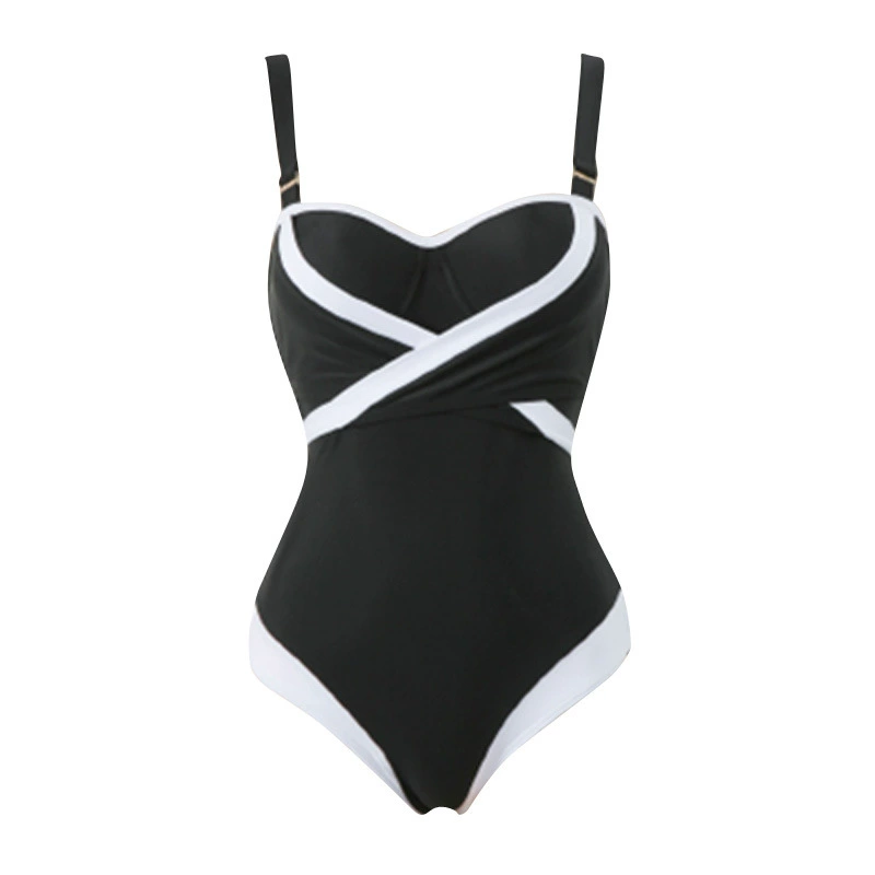 Swimwear, beach bodysuit, aqua park for swimming, new collection, fitted