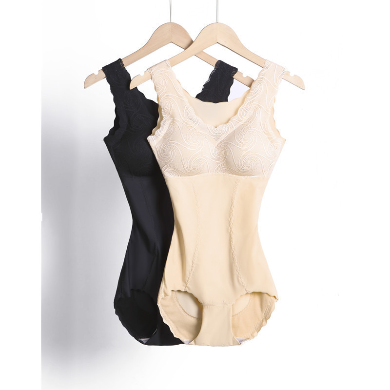 Women's Flat Corner Postpartum Abdominal Shaping Corset with Chest Pad