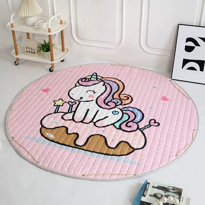 Mat Round Outing Children's Climbing – Avtomobil döşəmə paspasları - pony-cake-diameter-15m-thickness-1cm