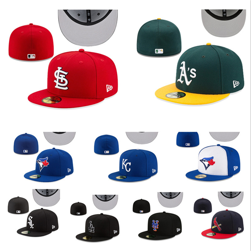 Factory goods for American professional baseball league world game NY baseball team size commemorative cap three-dimensional embroidery closed cap