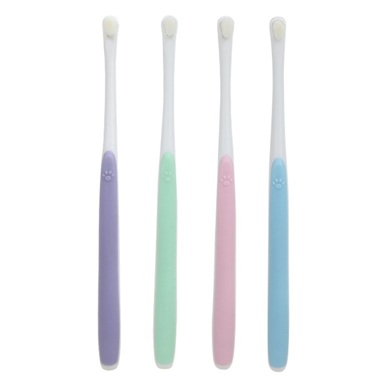 Sloppup Pet Toothbrush Cat Toothbrush Dog Toothbrush Cat and Dog Brushing Pet Supplies Disposable Toothbrush