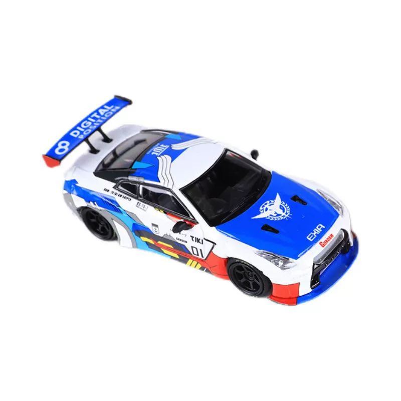 Fuji Fuji 1:64 Nissan GTR R35 Rocket Rabbit симуляционный сплавная модельная коллекция