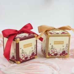 軽豪華小清新花卉結婚専用喜糖箱高級感結婚式包装喜糖礼箱キャンディー空箱