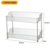 Second-layer storage rack (not gold-plated feet)