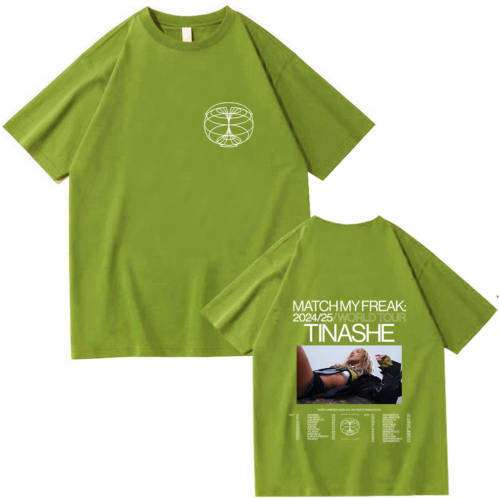 Tinashe Shirt Match My Freak World Tour 2024 Overseas T Shi