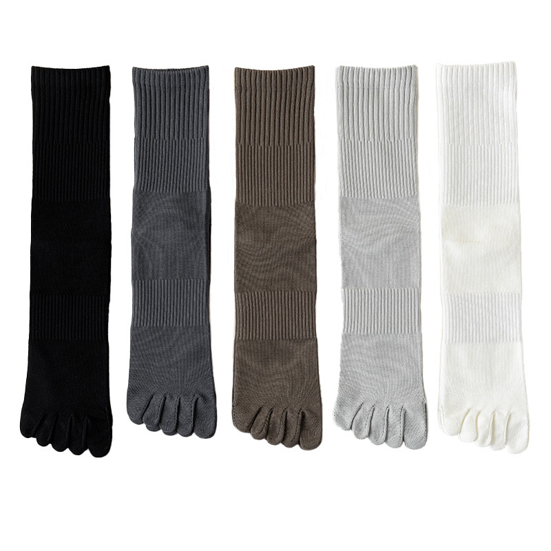 Classic colored sports demi-season knee socks