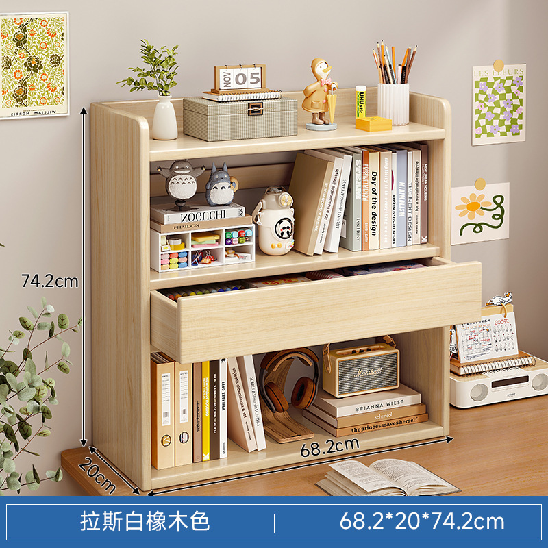 Estante de escritorio Estante de escritorio Estante de escritorio para el hogar de los estudiantes, almacenamiento de escritorio, gabinete pequeño de varias capas, estación de oficina, estante pequeño